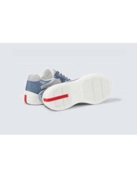 Prada Americas Cup sneakers Patent leather Light Blue