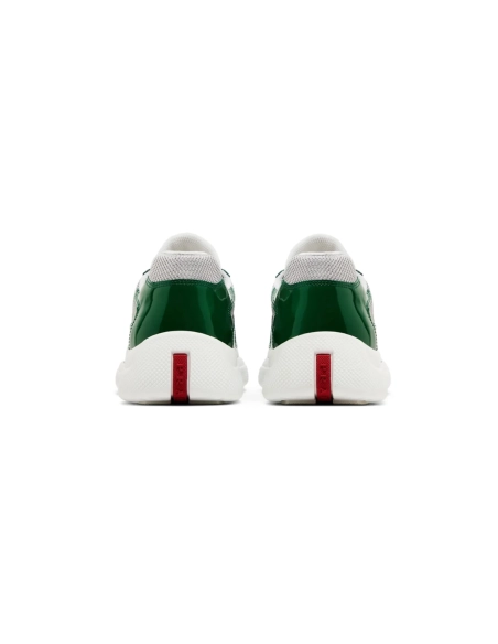 Prada Americas Cup sneakers Patent leather Green