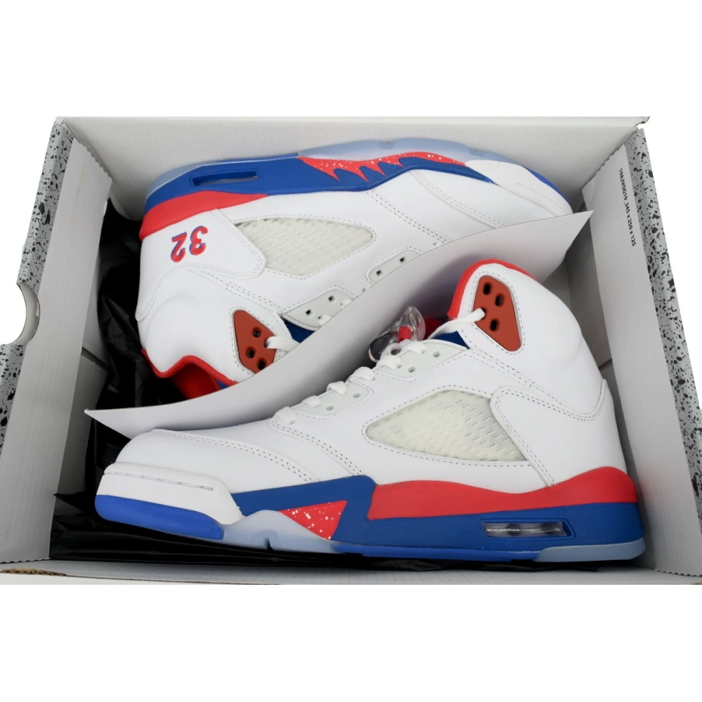 Air Jordan 5 Retro White Orchid Red HQ7978-102