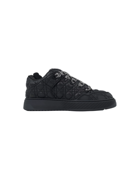 Dior B9S Skater Sneaker Black Quilted Cannage Calfskin