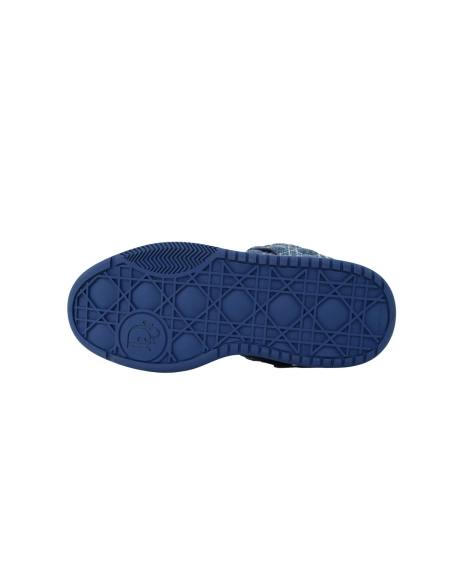 Dior B9S Skater Sneaker Blue Kumo Cannage Denim