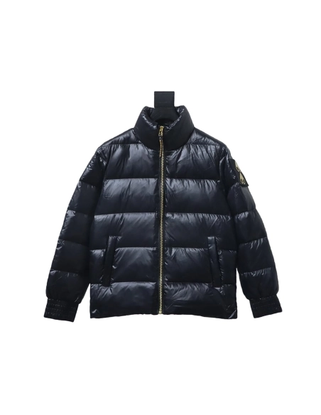 Moose Knuckles Stand Collar Large Check Down Jacket TSK2,Moose Knuckles