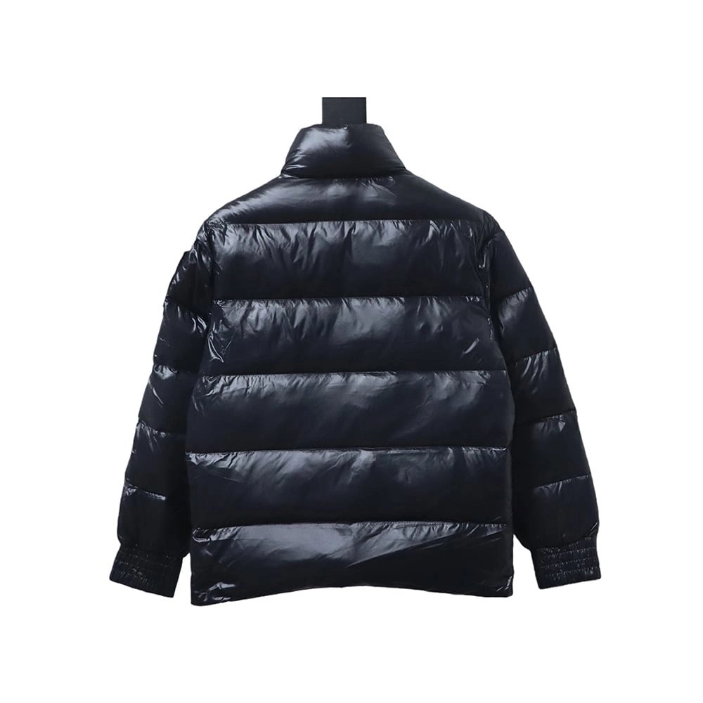 Moose Knuckles Stand Collar Large Check Down Jacket TSK2,Moose Knuckles