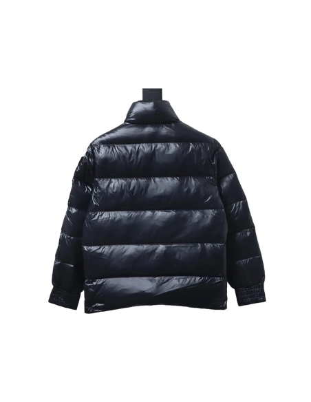 Moose Knuckles Stand Collar Large Check Down Jacket TSK2,Moose Knuckles