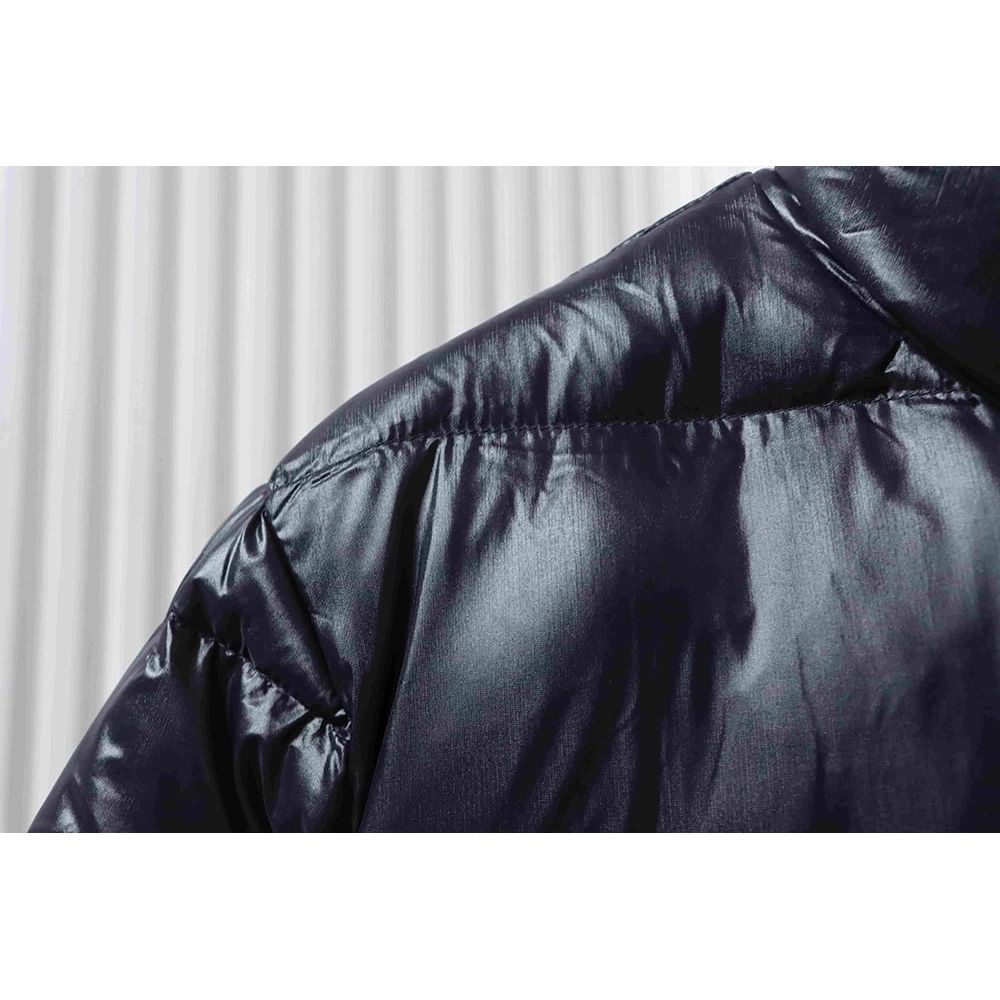 Moose Knuckles Stand Collar Large Check Down Jacket TSK2,Moose Knuckles