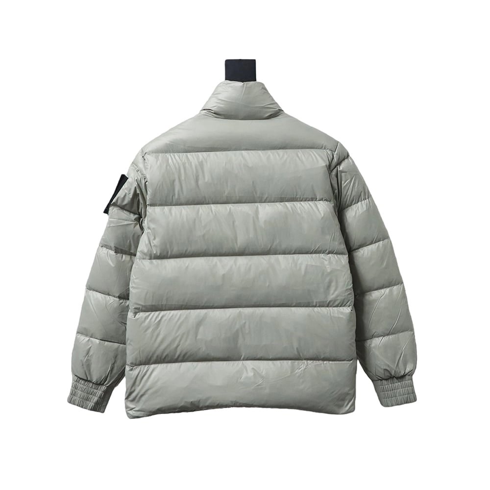 Moose Knuckles Stand Collar Large Check Down Jacket TSK1,Moose Knuckles