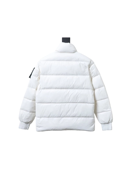 Moose Knuckles Stand Collar Large Check Down Jacket,Moose Knuckles