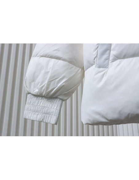 Moose Knuckles Stand Collar Large Check Down Jacket,Moose Knuckles