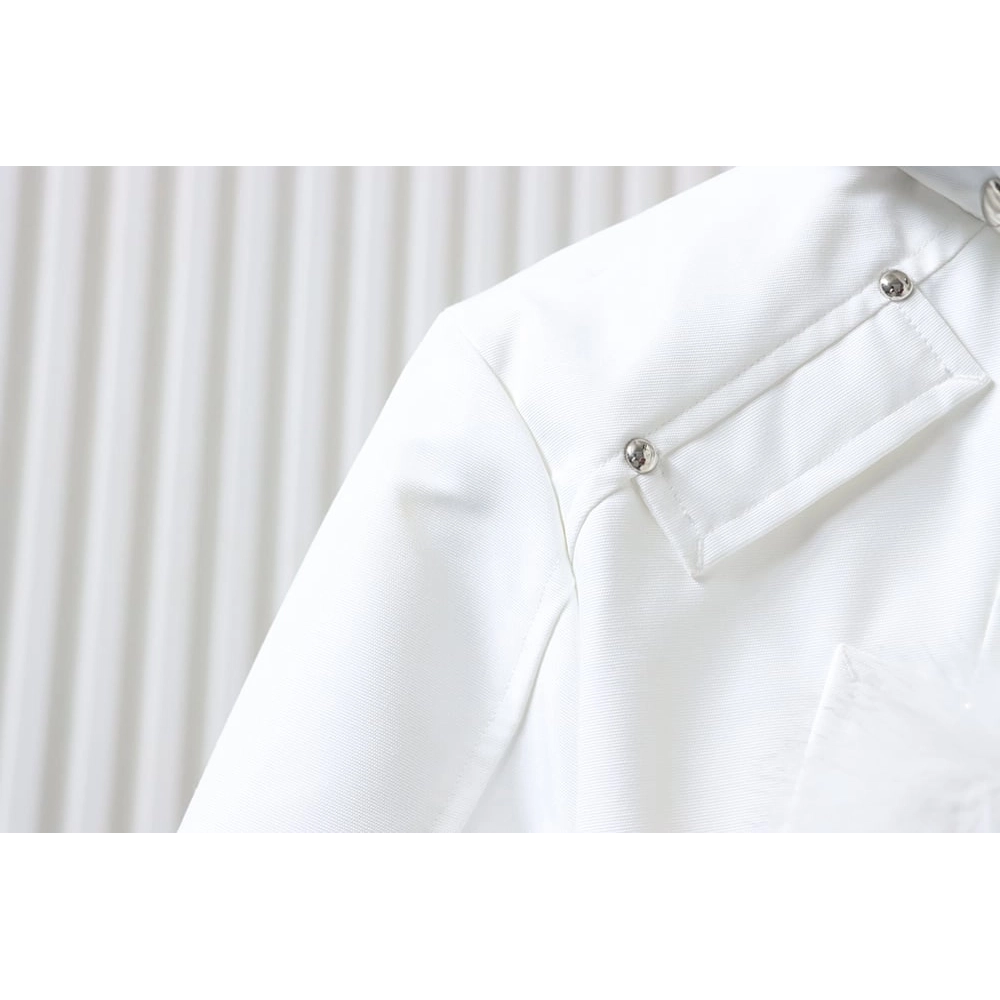 Moose Knuckless Classic Womens Down Jacket with Pom-Pom Front TSK2,Moose Knuckles