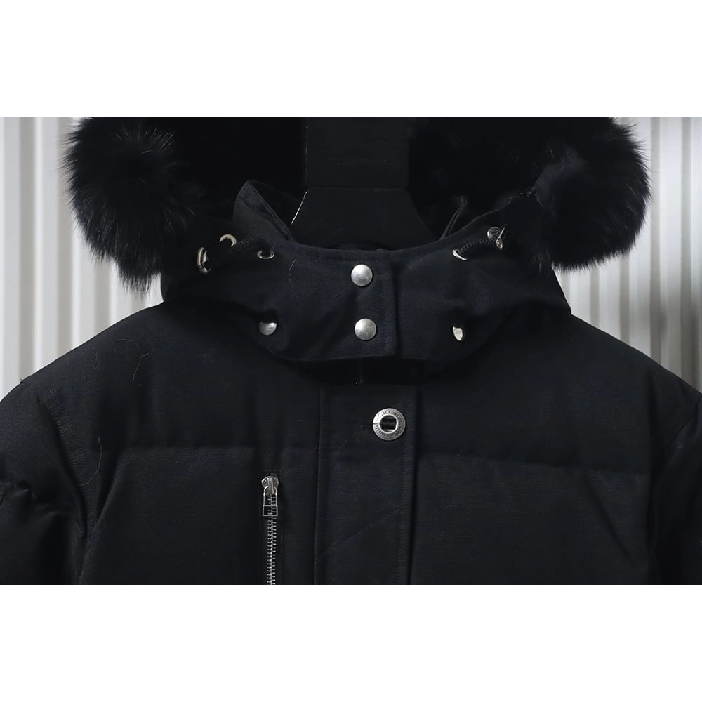 Moose Knuckless Classic Womens Down Jacket with Front Zipper TSK1,Moose Knuckles