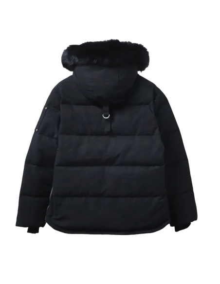 Moose Knuckles classic down jacket with front zipper,Moose Knuckles