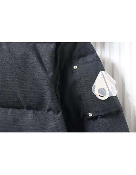 Moose Knuckles classic down jacket with front zipper,Moose Knuckles