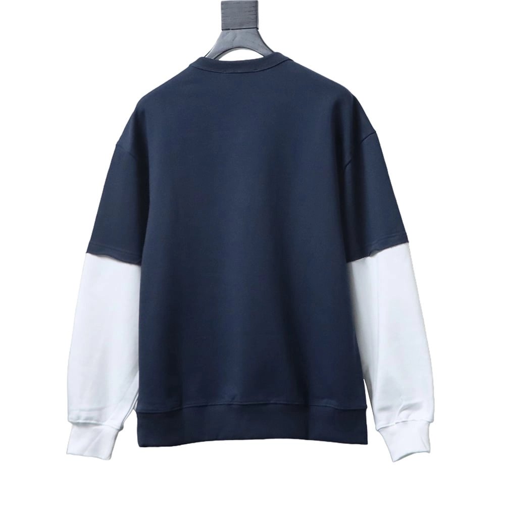 Gucci Embroidered Logo Patchwork Sweatshirt,Gucci