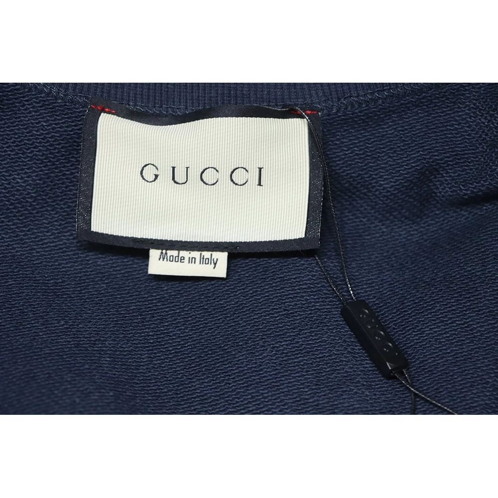 Gucci Embroidered Logo Patchwork Sweatshirt,Gucci