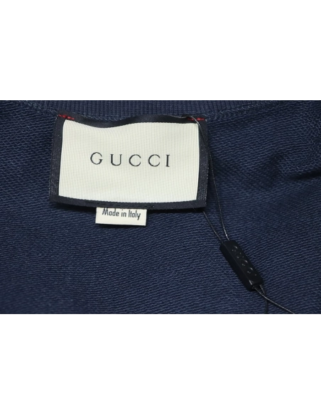 Gucci Embroidered Logo Patchwork Sweatshirt,Gucci