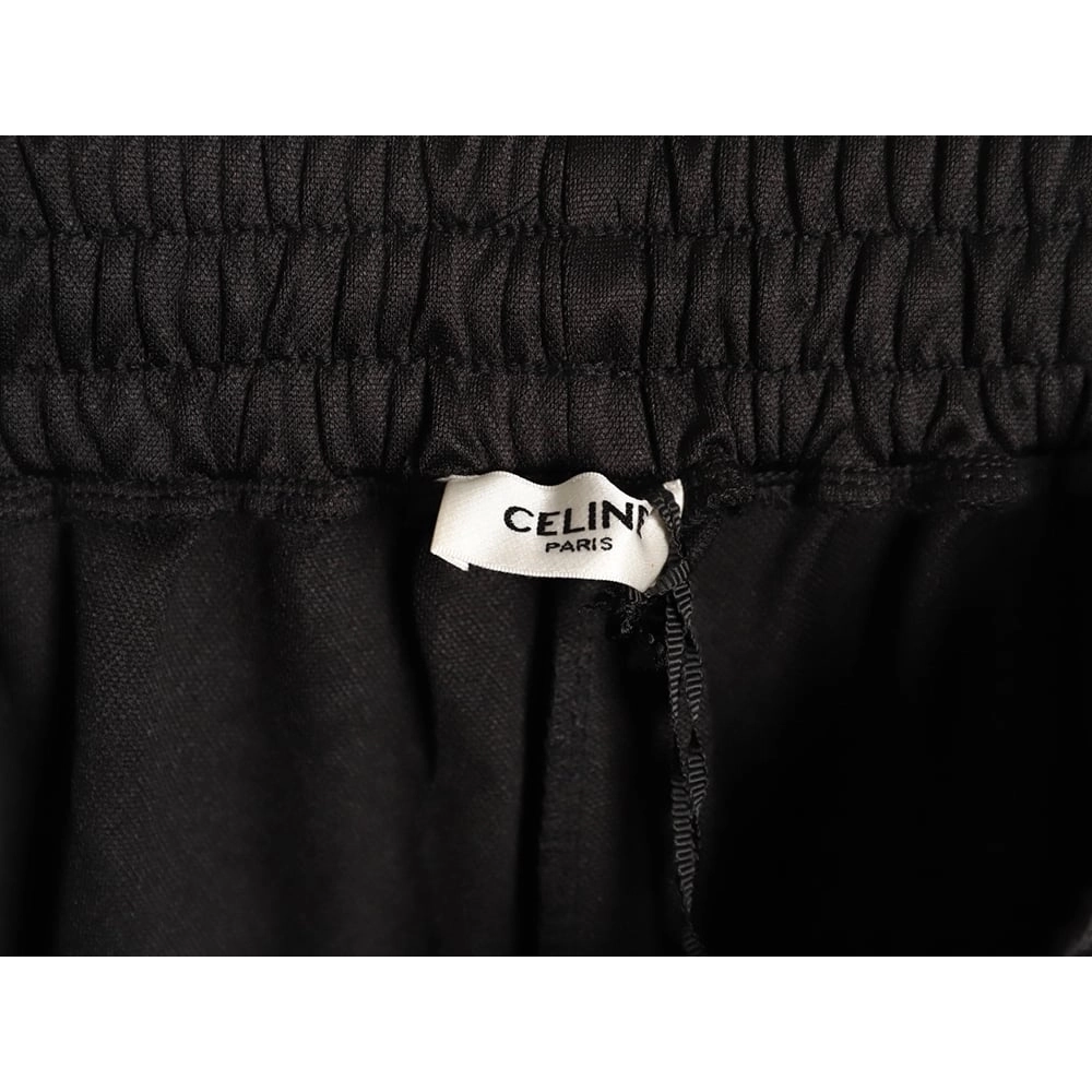 Celine Arc de Triomphe Side Webbing Trousers,Celine