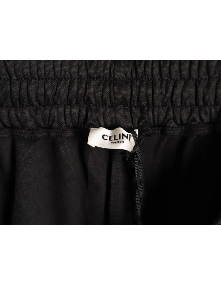 Celine Arc de Triomphe Side Webbing Trousers,Celine