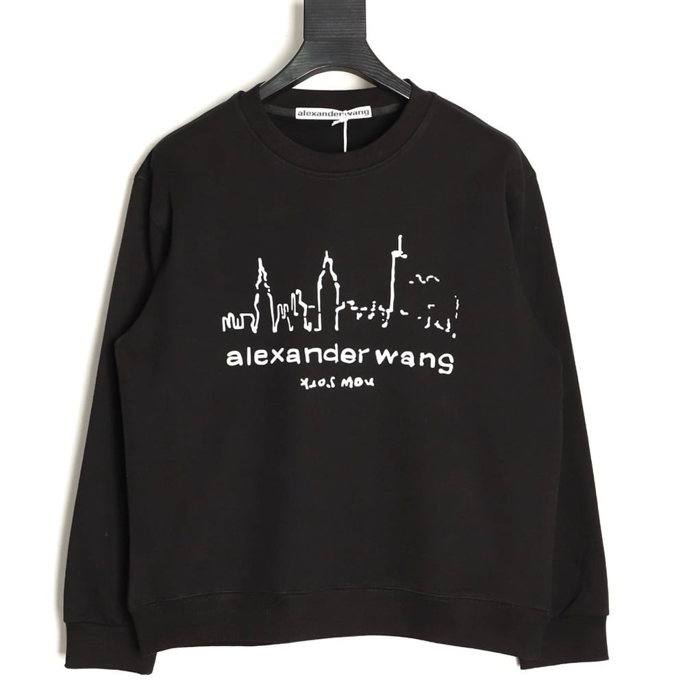 Alexander Wang Castle Crew Neck Sweatshirt,Alexander Wang