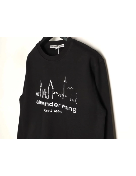 Alexander Wang Castle Crew Neck Sweatshirt,Alexander Wang