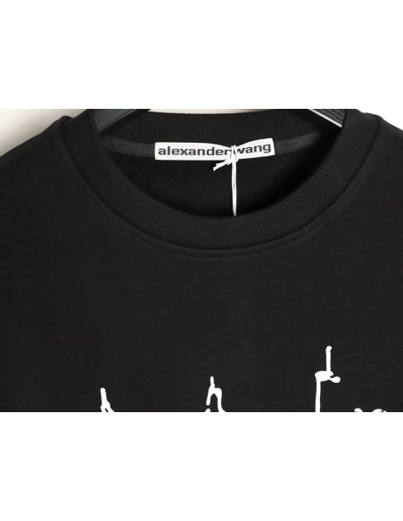 Alexander Wang Castle Crew Neck Sweatshirt,Alexander Wang