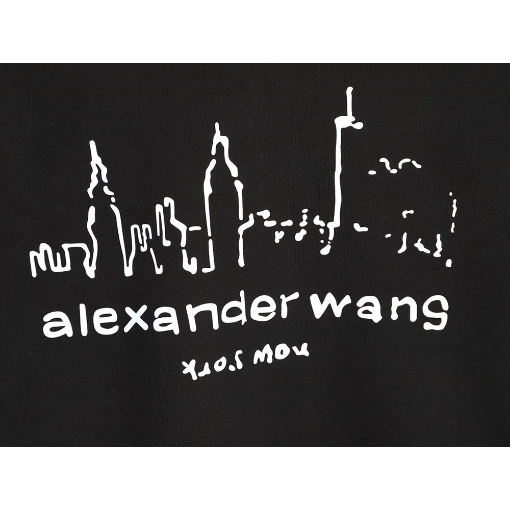 Alexander Wang Castle Crew Neck Sweatshirt,Alexander Wang