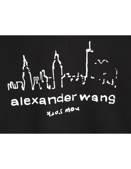 Alexander Wang Castle Crew Neck Sweatshirt,Alexander Wang