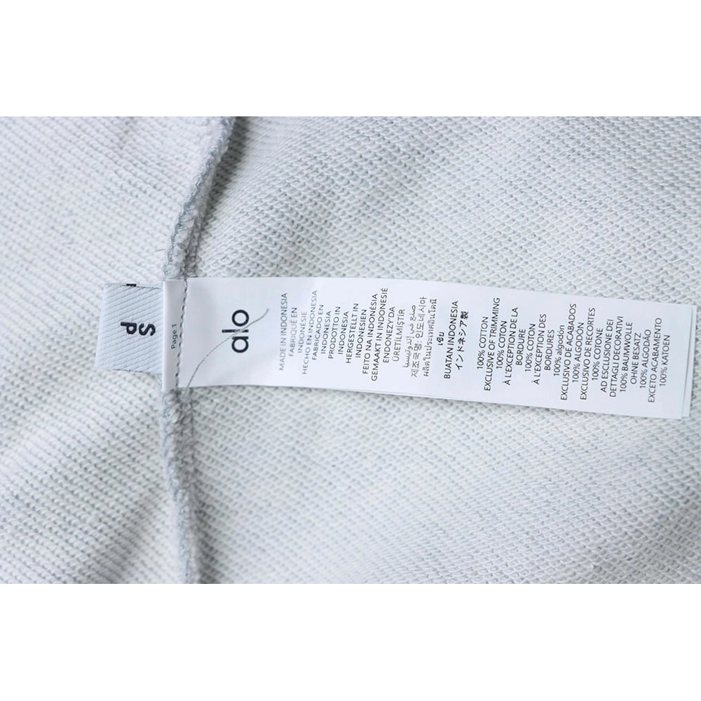 ALO Silicone Letter Pants,Alo