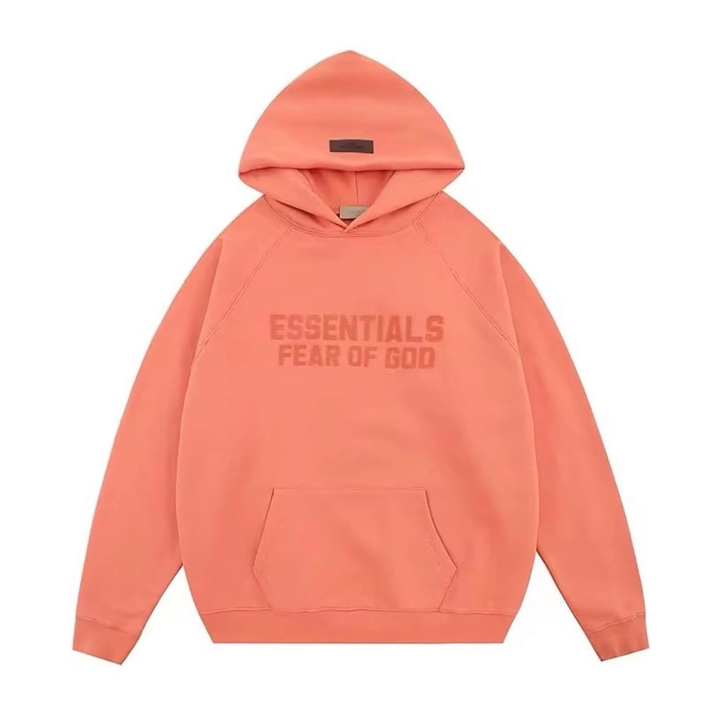 Fear of God Essentials Hoodie Coral,Fear of God