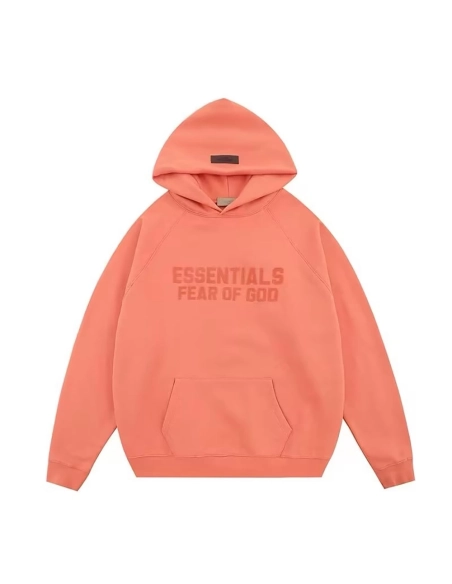 Fear of God Essentials Hoodie Coral,Fear of God