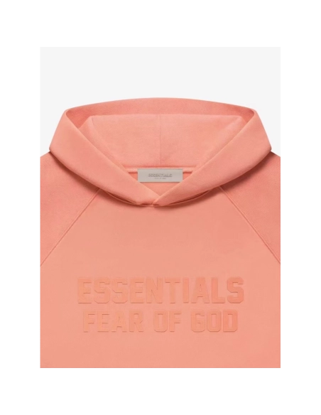 Fear of God Essentials Hoodie Coral,Fear of God