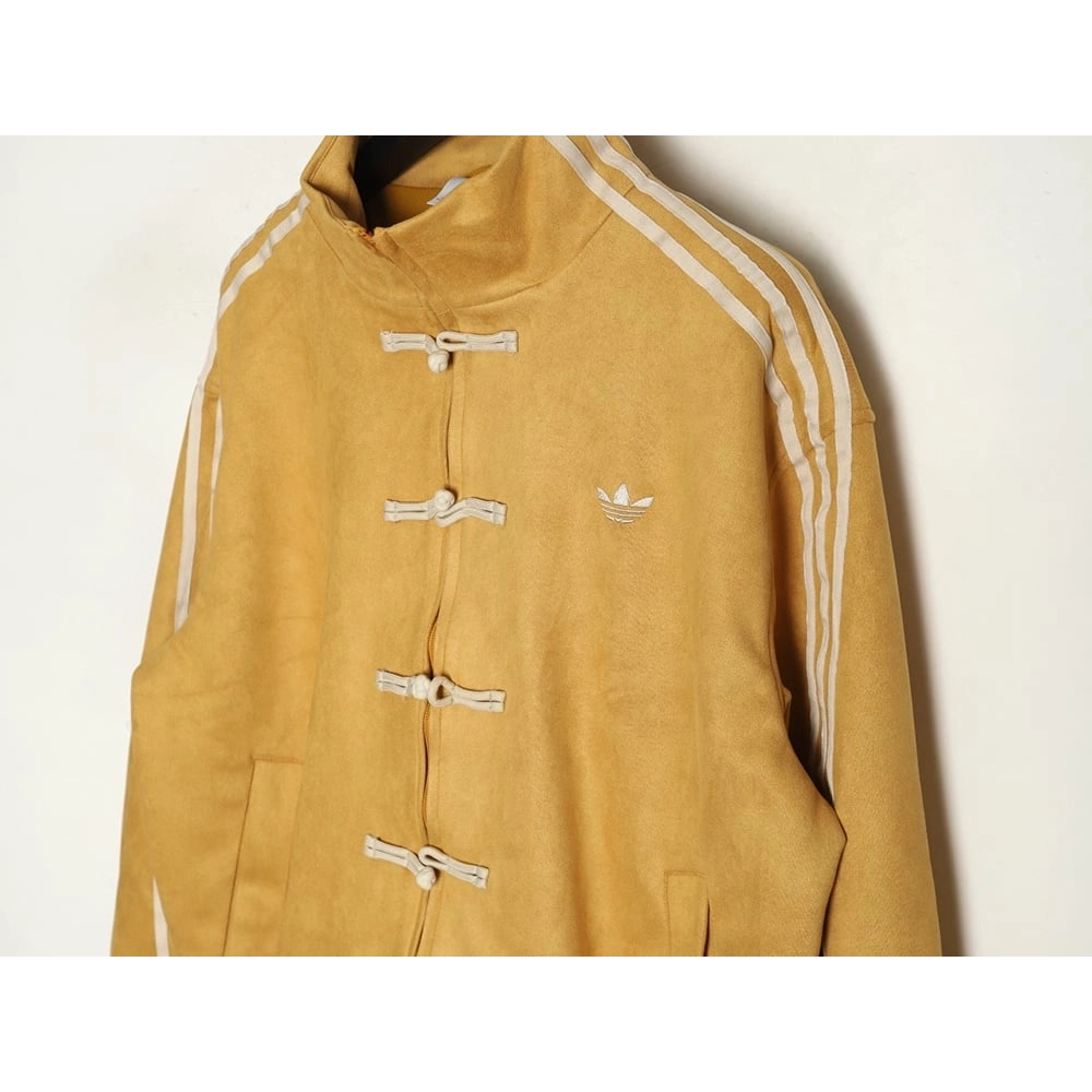 Adidas Originals New Chinese Style Suede Tang Suit Jacket TSK1,ADIDAS