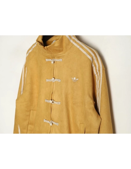 Adidas Originals New Chinese Style Suede Tang Suit Jacket TSK1,ADIDAS