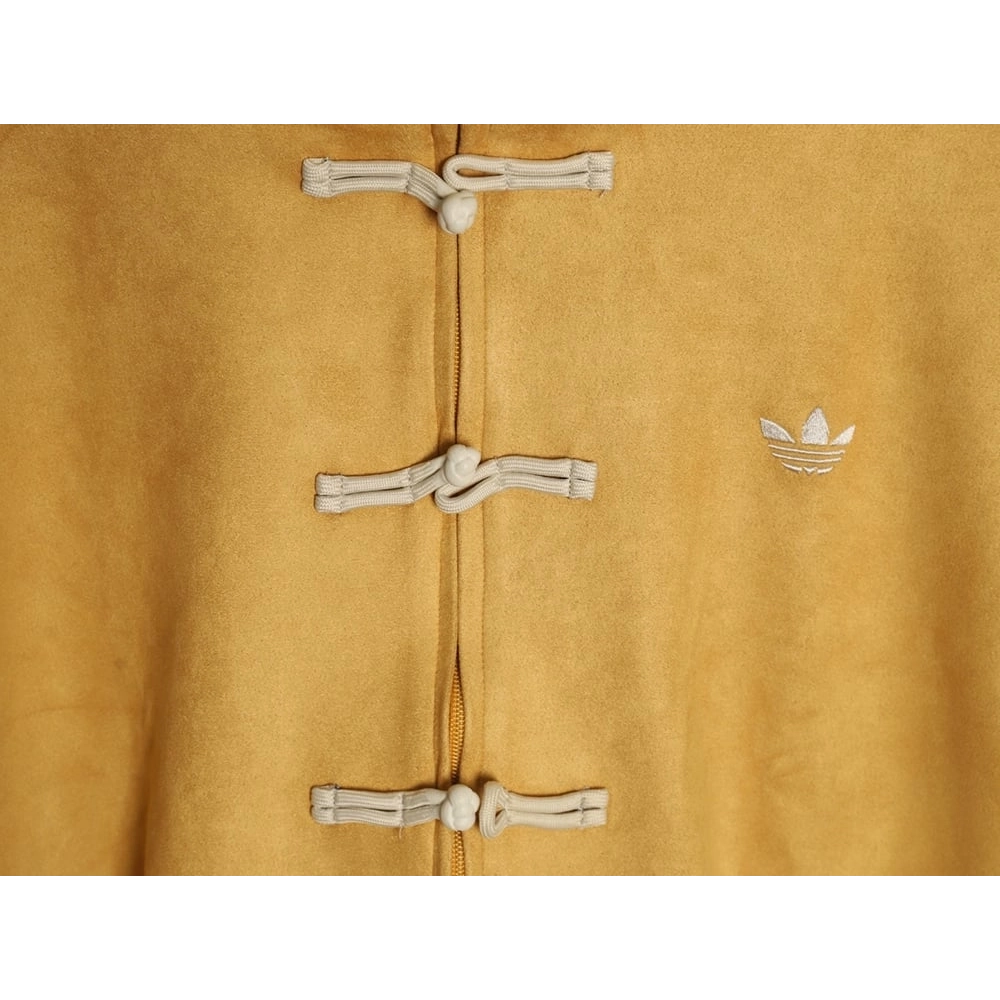 Adidas Originals New Chinese Style Suede Tang Suit Jacket TSK1,ADIDAS