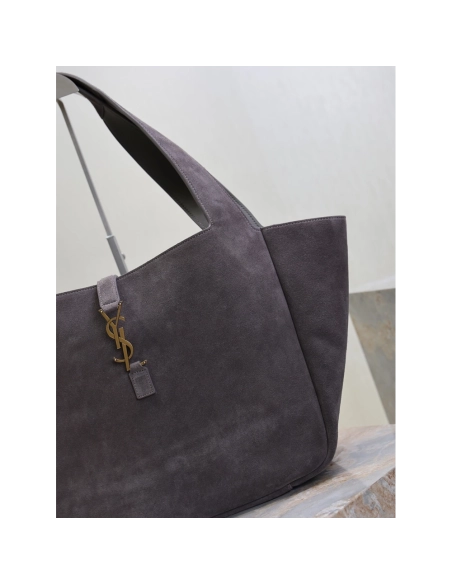 Saint Laurent LE 5 ¨¤ 7 BEA Suede Handbag 763435 50X28X18cm,Y.S.AINT Bags