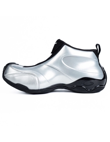 Balenciaga Basketball Sneaker "Metallic Silver/Black",BALENCIAGA SNEAKER