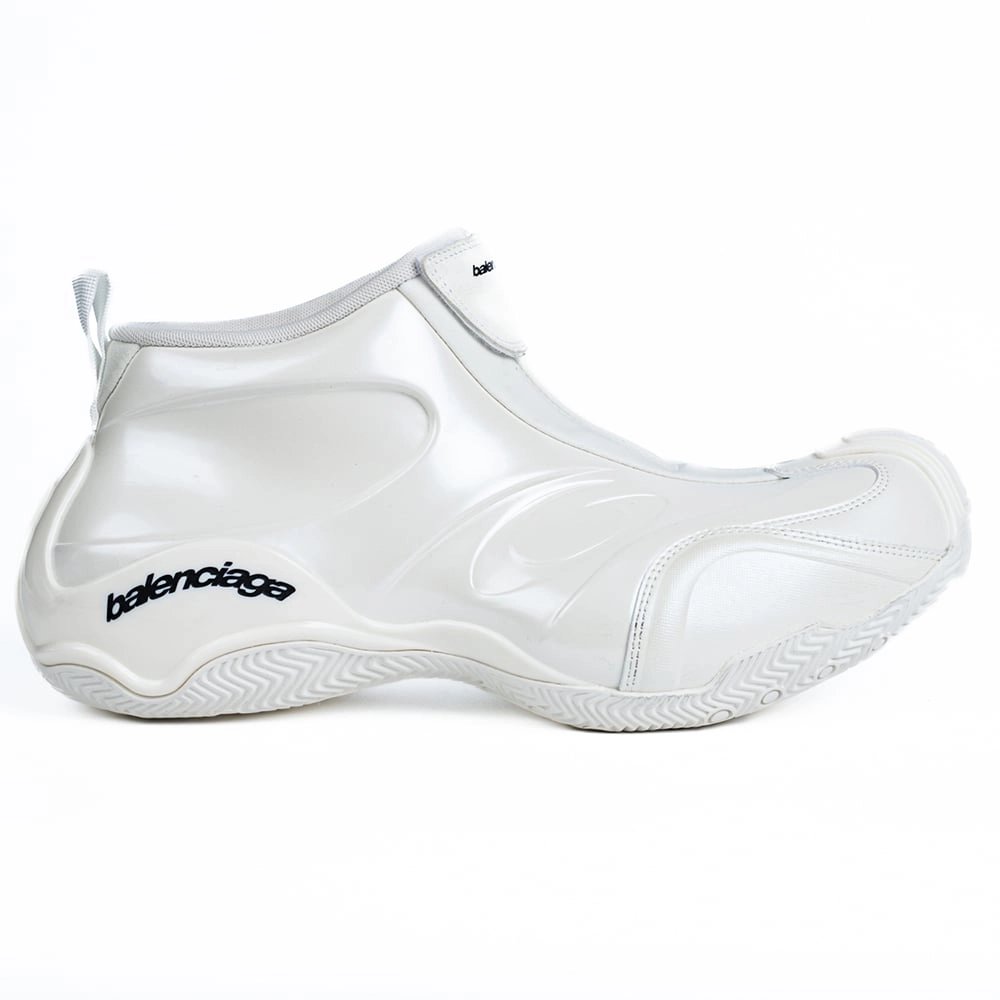 Balenciaga Basketball Sneaker "Metallic White",BALENCIAGA SNEAKER