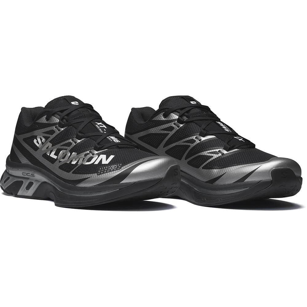 MM6 Maison Margiela x Salomon XT-6 Black Silver Phantom,SALOMON SNEAKERS