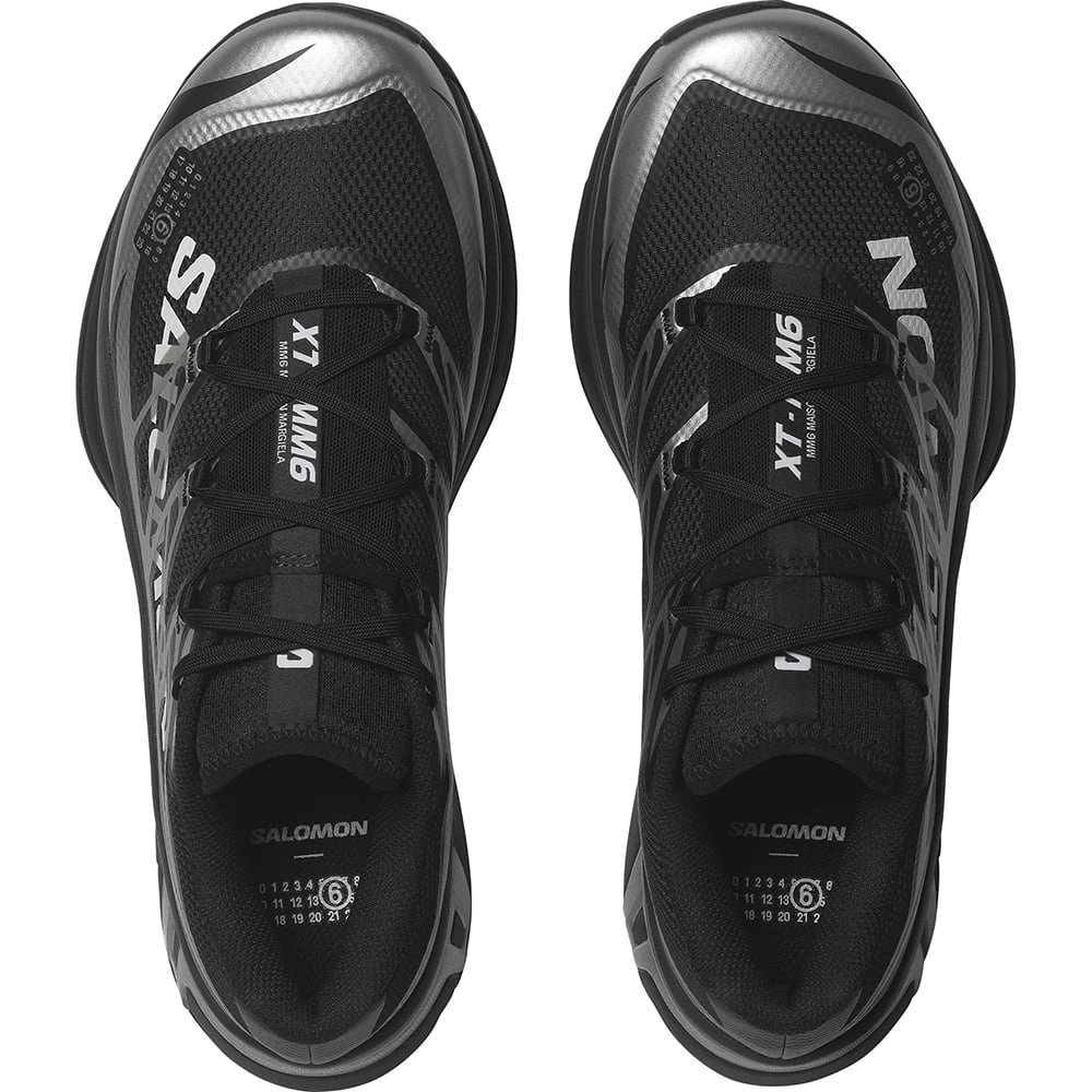 MM6 Maison Margiela x Salomon XT-6 Black Silver Phantom,SALOMON SNEAKERS