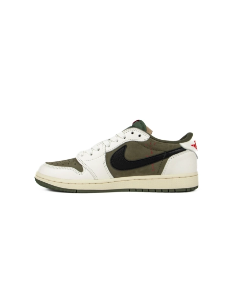Travis Scott x Air Jordan 1 Low OG SP Medium Olive DM7866-200,AIR JORDAN 1 LOW,Air Jordan