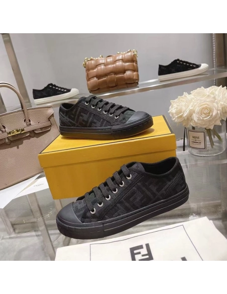 Fendi Domino Black,FENDI Sneakers