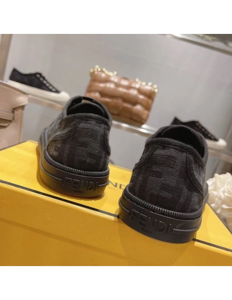 Fendi Domino Black,FENDI Sneakers
