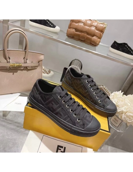 Fendi Domino Black,FENDI Sneakers