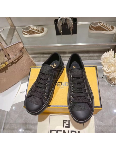 Fendi Domino Black,FENDI Sneakers