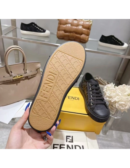 Fendi Domino Black,FENDI Sneakers