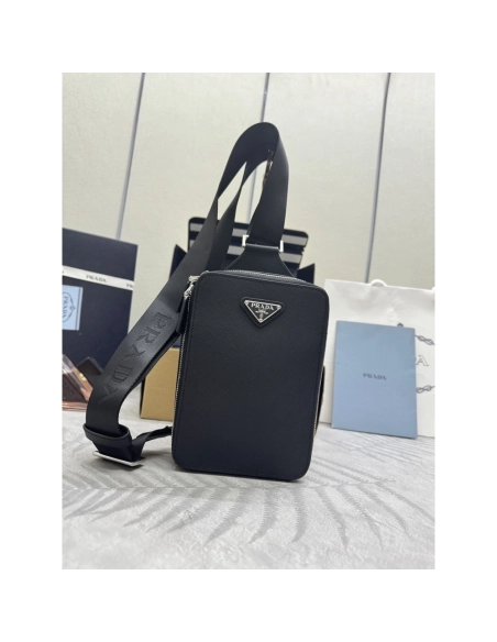 Prada Brique Saffiano leather bags 2VZ106 20X14X4cm,Prada Bags