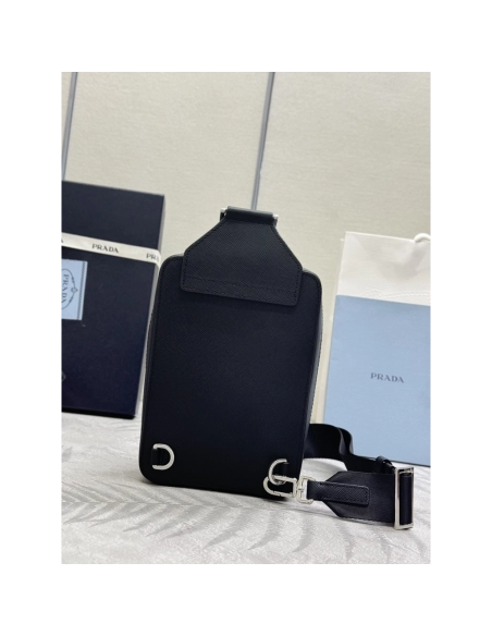 Prada Brique Saffiano leather bags 2VZ106 20X14X4cm,Prada Bags