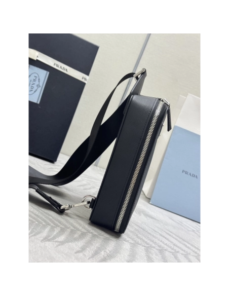 Prada Brique Saffiano leather bags 2VZ106 20X14X4cm,Prada Bags