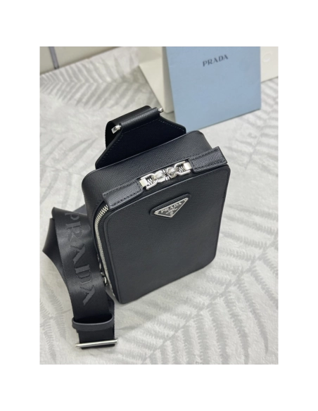 Prada Brique Saffiano leather bags 2VZ106 20X14X4cm,Prada Bags