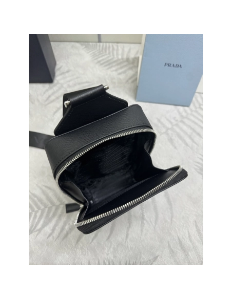 Prada Brique Saffiano leather bags 2VZ106 20X14X4cm,Prada Bags