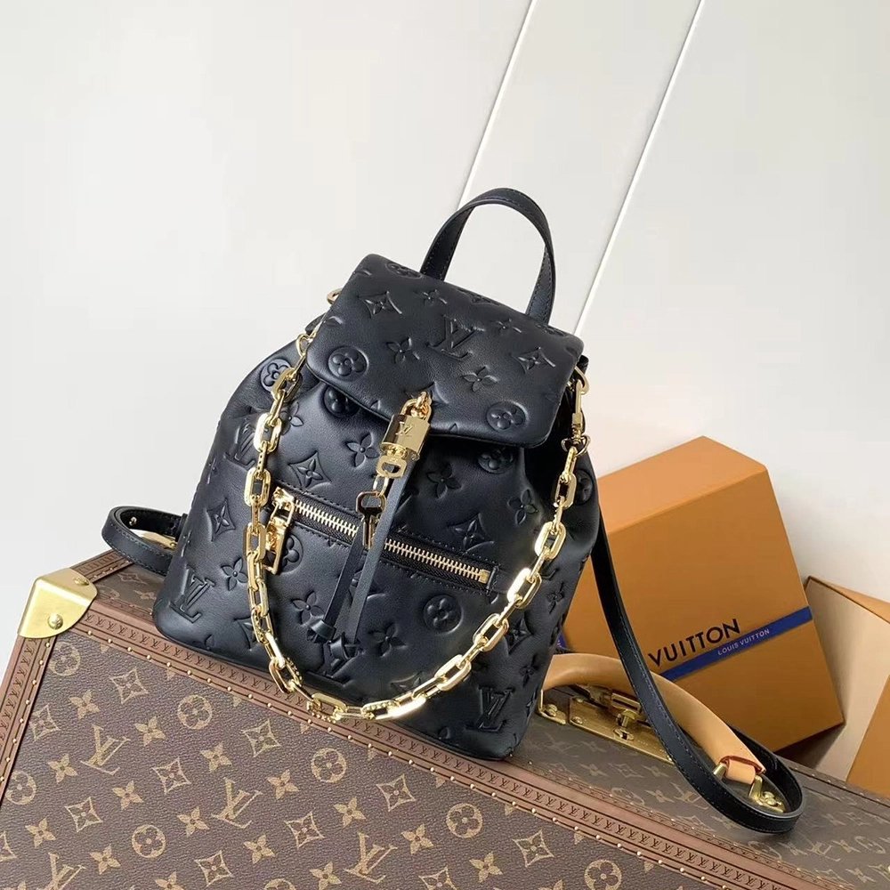 Louis Vuitton Coussin Backpack PM Bags M13357 21X26X10cm,Louis Vuitton Bags